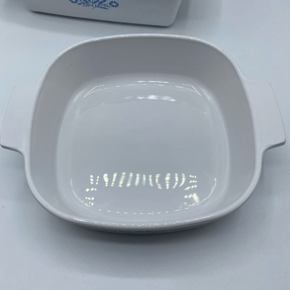 Vintage Corning Ware Blue Cornflower Bread Loaf Pan 9x5x3 P-315-B / A2-B 2 Qt - Picture 8 of 8